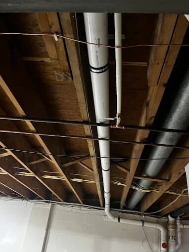 Basement Drain Line